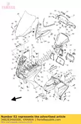 Ici, vous pouvez commander le taupe 2 auprès de Yamaha , avec le numéro de pièce 34B283460000: