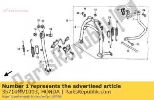 Honda 35710MV1003 switch assy., side - Lado inferior