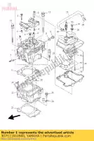 3D7111010900, Yamaha, conjunto de cabeça de cilindro yamaha  wr 250 2008 2009 2010 2011 2012 2013 2014 2015 2016 2017 2018 2019 2020, Novo