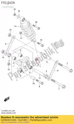 Here you can order the spacer from Suzuki, with part number 6268401D00: