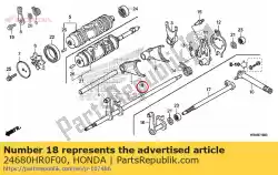 Aqui você pode pedir o comp. Fuso, câmbio de marchas em Honda , com o número da peça 24680HR0F00: