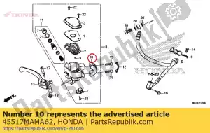 Honda 45517MAMA62 suporte, cilindro mestre - Lado inferior