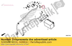 Here you can order the cover, starter magnetic terminal from Honda, with part number 32406MT4010: