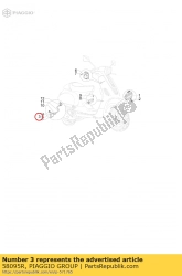 Aprilia 58095R, Elektronische ontstekingseenheid, OEM: Aprilia 58095R