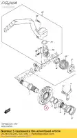 2624035G00, Suzuki, engranaje, inicio de patada suzuki  rm z rmx 450 2005 2006 2007 2008 2009 2010 2011 2012 2014 2015 2016 2017 2018, Nuevo