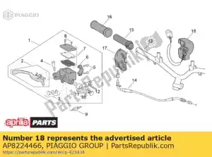 Piaggio Group AP8224466 selettori luci rh. w / cablaggio - Il fondo