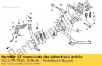 50529ML7920, Honda, dado, r. stand principale honda vfr  f r vfr750f 750 , Nuovo