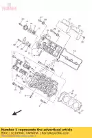 B90111010900, Yamaha, conjunto de cabeça de cilindro yamaha  mt xsr 850 900 2016 2017 2018 2019 2020 2021, Novo