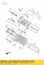 Ici, vous pouvez commander le culasse assy auprès de Yamaha , avec le numéro de pièce B90111010900: