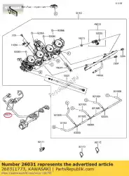 Tutaj możesz zamówić uprz?? Od Kawasaki , z numerem części 260311773: