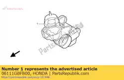 Aqui você pode pedir o kit de junta em Honda , com o número da peça 06111GBFB00: