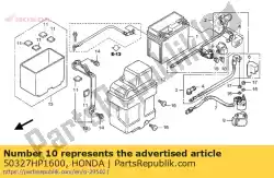 Aqui você pode pedir o nenhuma descrição disponível no momento em Honda , com o número da peça 50327HP1600: