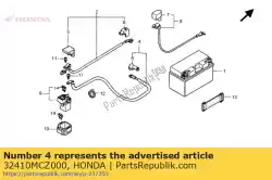 Qui puoi ordinare cavo, motorino di avviamento da Honda , con numero parte 32410MCZ000:
