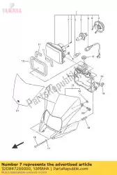 Aquí puede pedir tornillo de Yamaha , con el número de pieza 32D847260000: