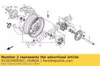 41201MERD01, Honda, sprocket, final driven (4 honda cbf  sa s n na cbf600n cbf600na cbf600s cbf600sa 600 , New