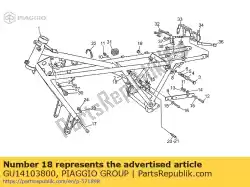 Tutaj możesz zamówić dryf od Piaggio Group , z numerem części GU14103800: