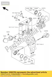 Ici, vous pouvez commander le lampe-assy-signal, rr vn1500-p1 auprès de Kawasaki , avec le numéro de pièce 230371412: