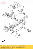 4KM181010000, Yamaha, conjunto de eje de cambio yamaha xj 900 1986 1987 1989 1990 1992 1995 1996 1997 1998 2000 2001 2002, Nuevo