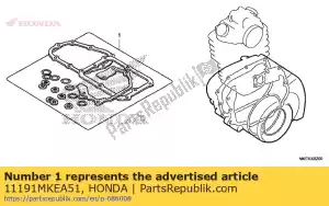 honda 11191MKEA51 guarnizione del carter - Il fondo