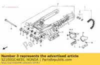 52100GC4830, Honda, vork, achter honda cr  r r2 cr80r 80 , Nieuw