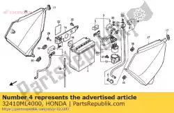 Aquí puede pedir cable, arranque motor de Honda , con el número de pieza 32410ML4000: