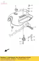 51J242310000, Yamaha, emblemat 1 yamaha xj 600, Nowy