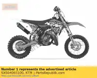 SXS04065100, KTM, partida de fábrica 65 sx ktm sxs 65 2012 2014 2015, Novo