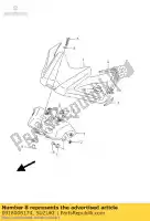 0918008174, Suzuki, espaçador suzuki gsx r lt a 500 600 750 1000 2000 2001 2006 2007 2008 2009 2010, Novo