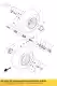 Cappuccio, ruota (posteriore) Yamaha 1SCF532A0000