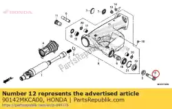 Qui puoi ordinare bullone, l. Perno forcellone da Honda , con numero parte 90142MKCA00: