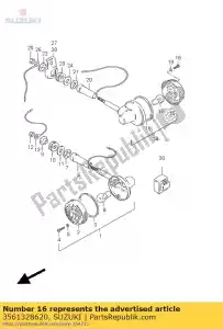 Suzuki 3561328620 joint, tourner sig - La partie au fond