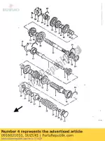 0916021010, Suzuki, sluitring 21x35x2 suzuki gsx  es ef gs g e gsxr gs1100g gs850g 1100 850 , Nieuw