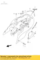 4711024F20YC6, Suzuki, ok?adka komp., fram suzuki gsx hayabusa r ru2 ru1 gsx1300r 1300 , Nowy