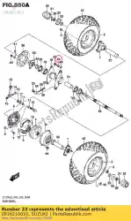 Here you can order the washer,lock from Suzuki, with part number 0916210010: