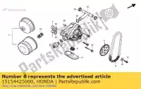 15154425000, Honda, gasket, oil strainer     , New