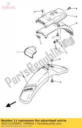 Qui puoi ordinare guardia, fango da Yamaha , con numero parte 30X216290000: