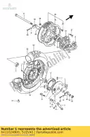 6411024B00, Suzuki, cubo, roda traseira suzuki ls 650 1986 1988 1989 1990 1991 1994 1996 1997 1998 1999 2000 2001 2002 2003, Novo