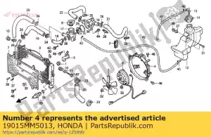 Honda 19015MM5013 shroud comp. - Bottom side