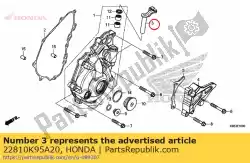 Tutaj możesz zamówić komp. D? Wigni, podno? Nik sprz? G? A od Honda , z numerem części 22810K95A20: