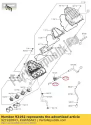 buis, hoofd asv zr1000daf van Kawasaki, met onderdeel nummer 921920843, bestel je hier online: