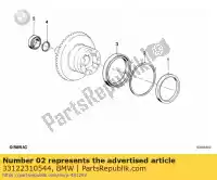 33122310544, BMW, shim - 0,100mm         bmw   750 800 850 1000 1100 1150 1200 1980 1981 1982 1983 1984 1985 1986 1987 1988 1989 1990 1991 1992 1993 1994 1995 1996 1997 1998 1999 2000 2001 2002 2003 2004 2005 2006 2007 2008 2009, New