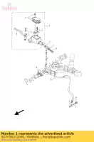 5D7F583T2000, Yamaha, master cylinder assy yamaha yzf r 125 2012 2013, New