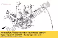 90017KE7000, Honda, bolt, flange, 8x75 honda xr 250 1985 1986 1987 1988 1989 1990 1994 1995, New