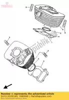 2UJ113100100, Yamaha, cilindro yamaha xv 250 1992 1994 1995 1996 1997 1998 1999, Nuevo