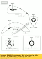 560541149, Kawasaki, marque, couvercle e / g, kawasaki vn1700 kawasaki vn vulcan 1700 2014 2015 2016, Nouveau