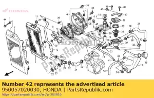 Honda 950057020030 tubo, 7x200 (95005-70001- - Lado inferior