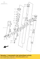 5113020F30, Suzuki, tubo externo, r suzuki sv 650 2001, Novo