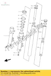 Here you can order the tube outer,r from Suzuki, with part number 5113020F30: