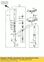 440261560, Kawasaki, spring-front fork kawasaki gtr  a 1000gtr 1000 , New