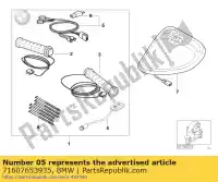 71607653935, BMW, wiring set, seat heating/heated hndlbars bmw c1 125 200 2000 2001 2002 2003 2004, New